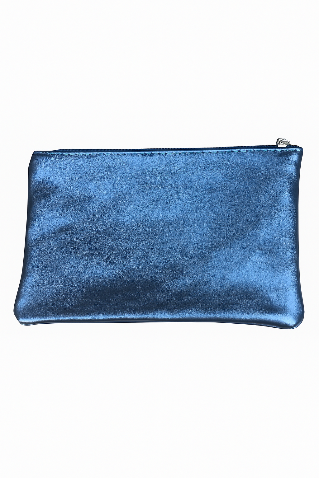 Metalic Large Zip Pouch