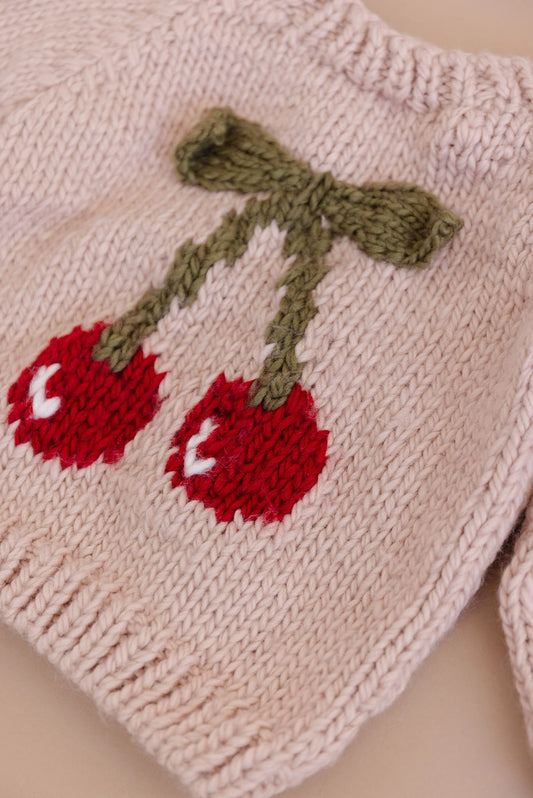Cherry Pullover Sweater