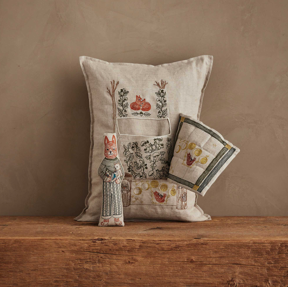 Goodnight Fox Pocket Pillow