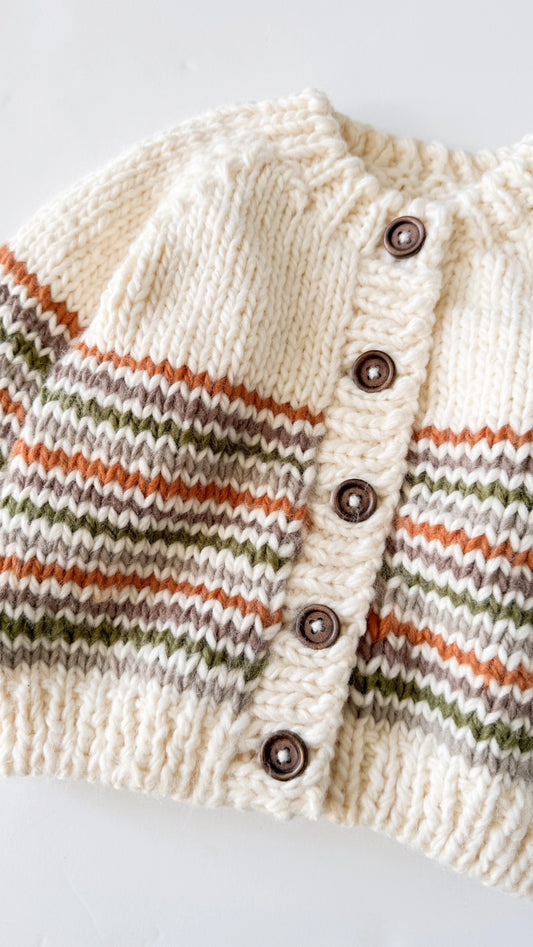 Woodland Stripe Cardigan