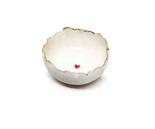 'Heart' Jagged Bowl