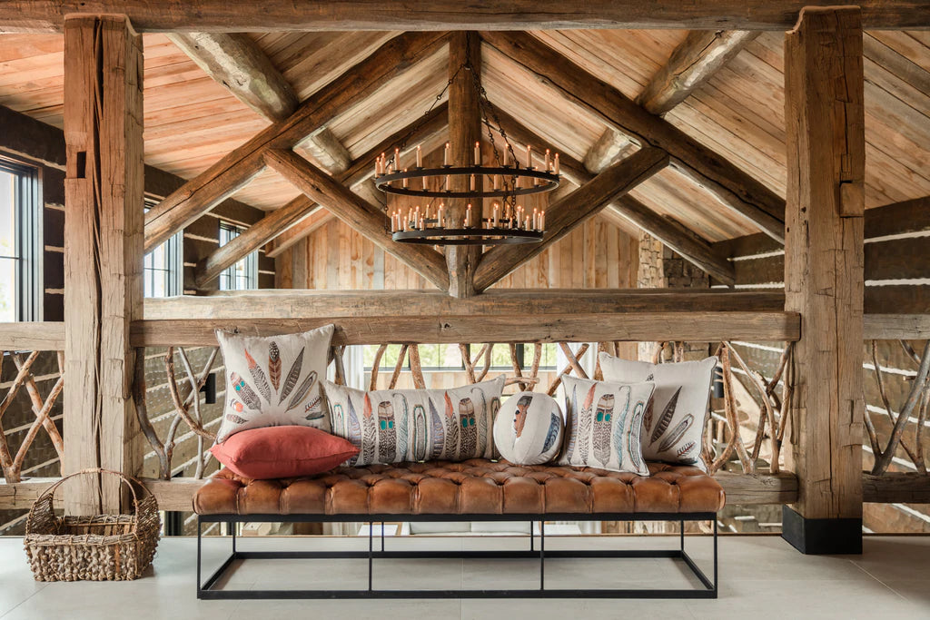 Large Feathers Pillow