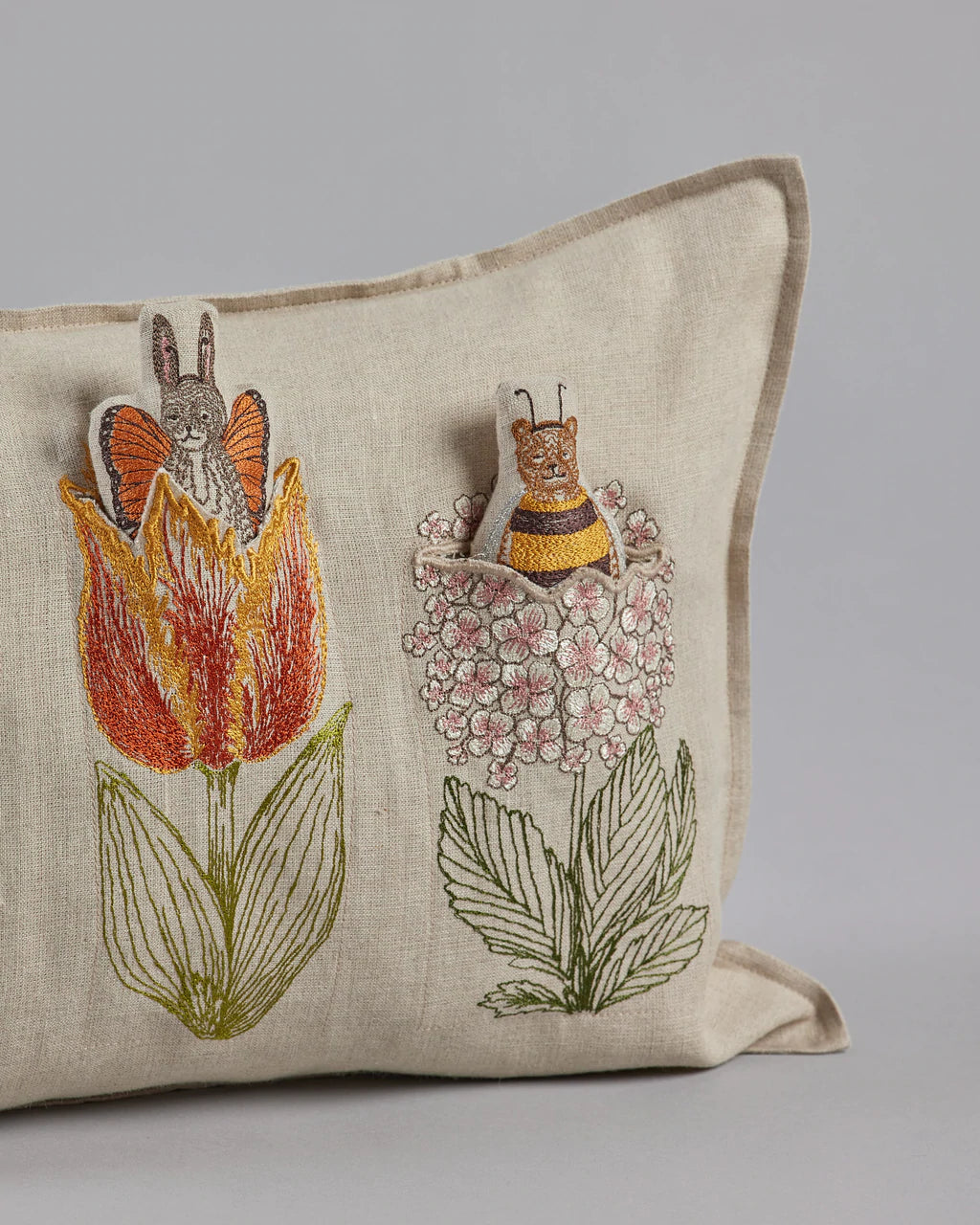 Flower Friends Pocket Pillow