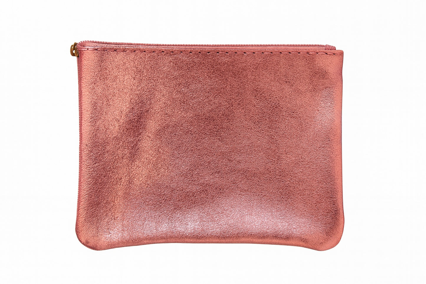 Metallic Small Zip Pouch