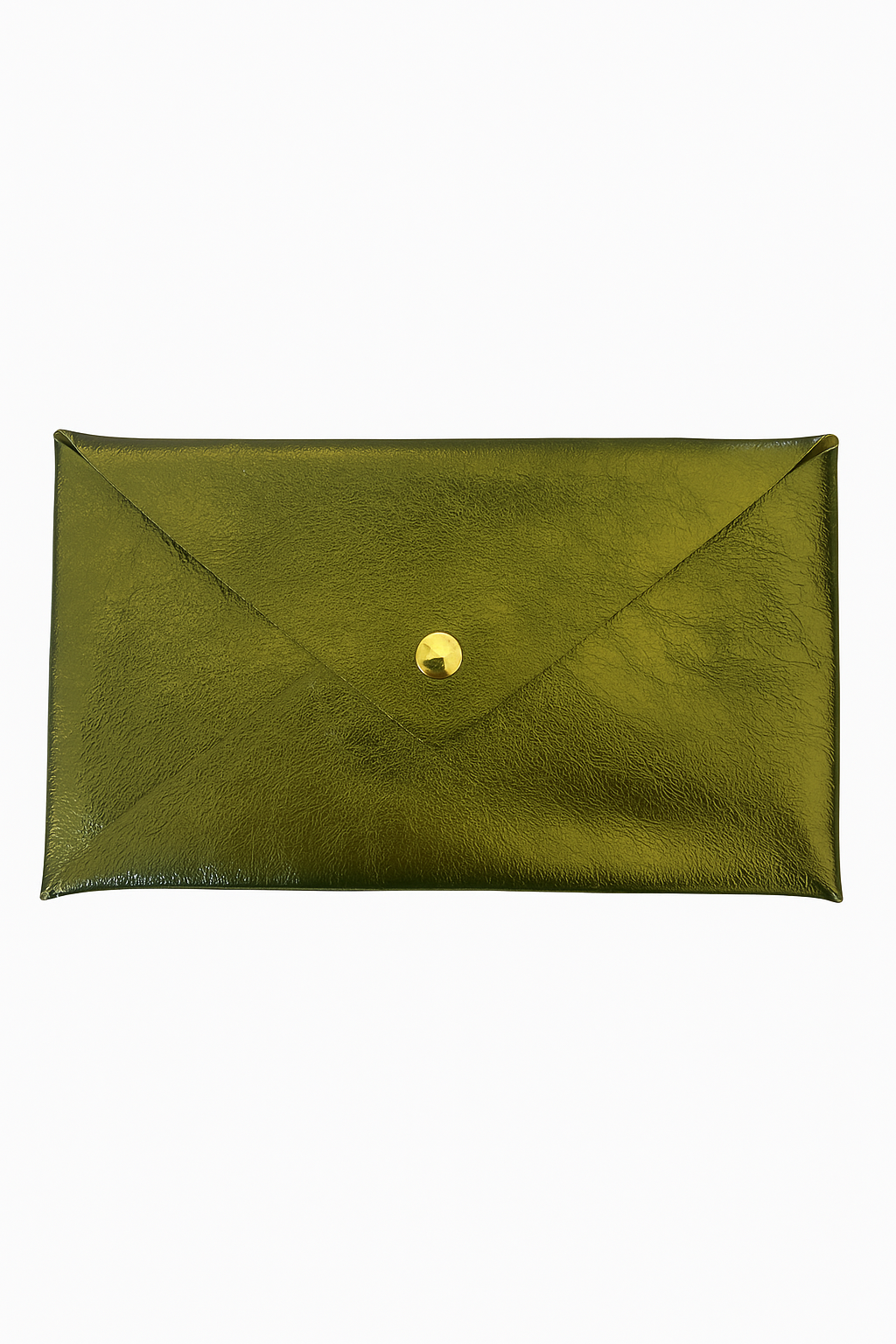 Metalic Leather Envelope
