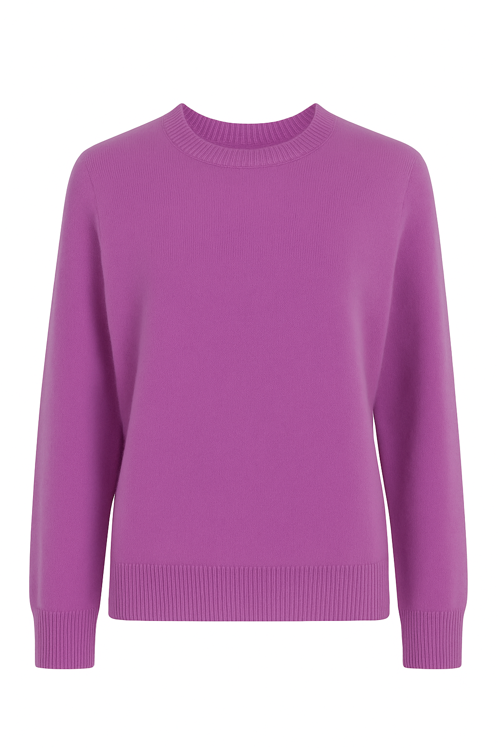 Cashmere Fitted Crew