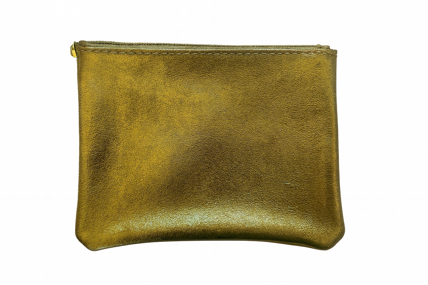 Metallic Small Zip Pouch