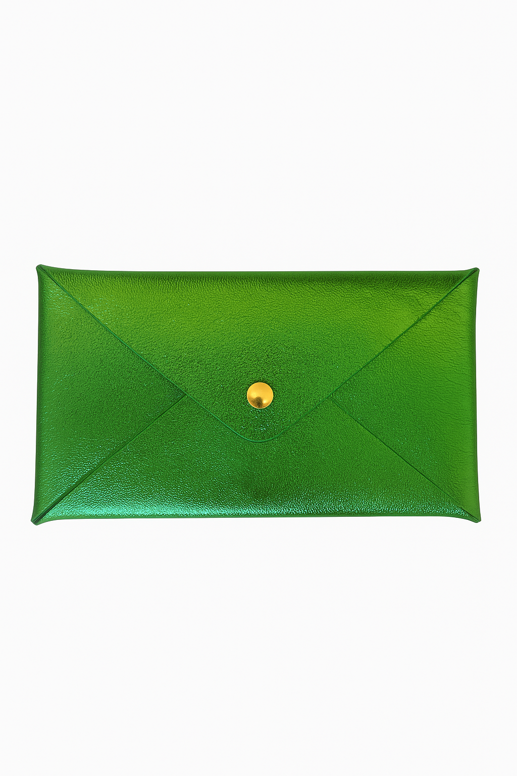 Metalic Leather Envelope