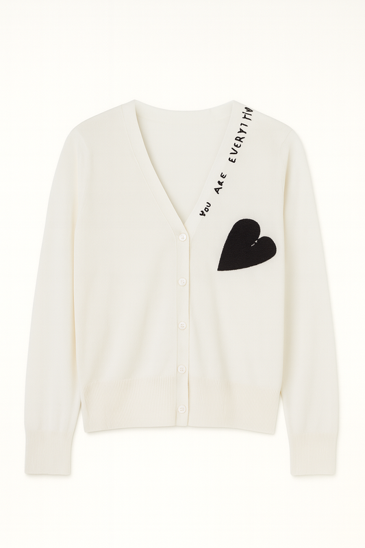 Zadig & Voltaire "You Are Everything" Linen Cardigan