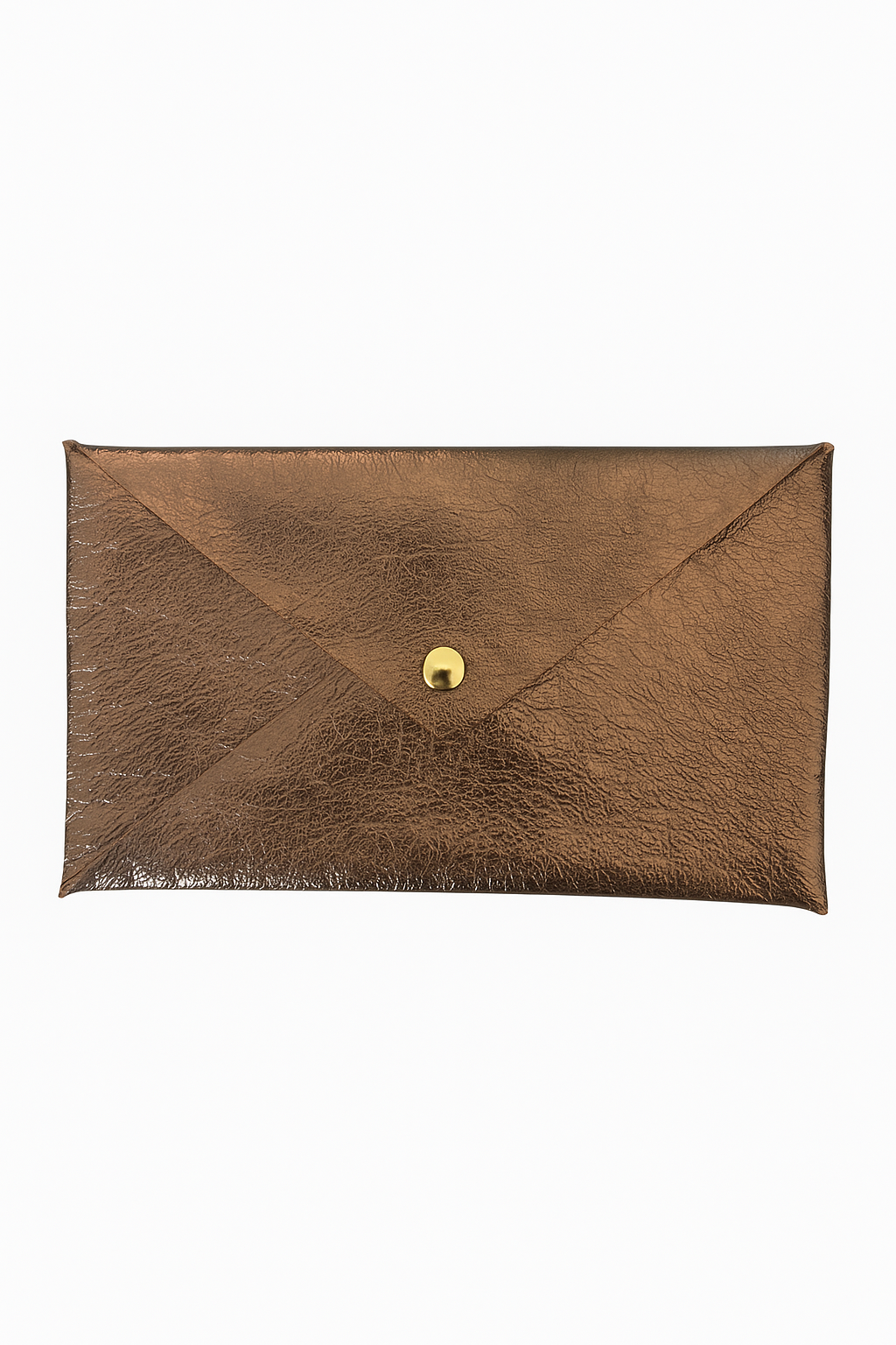Metalic Leather Envelope