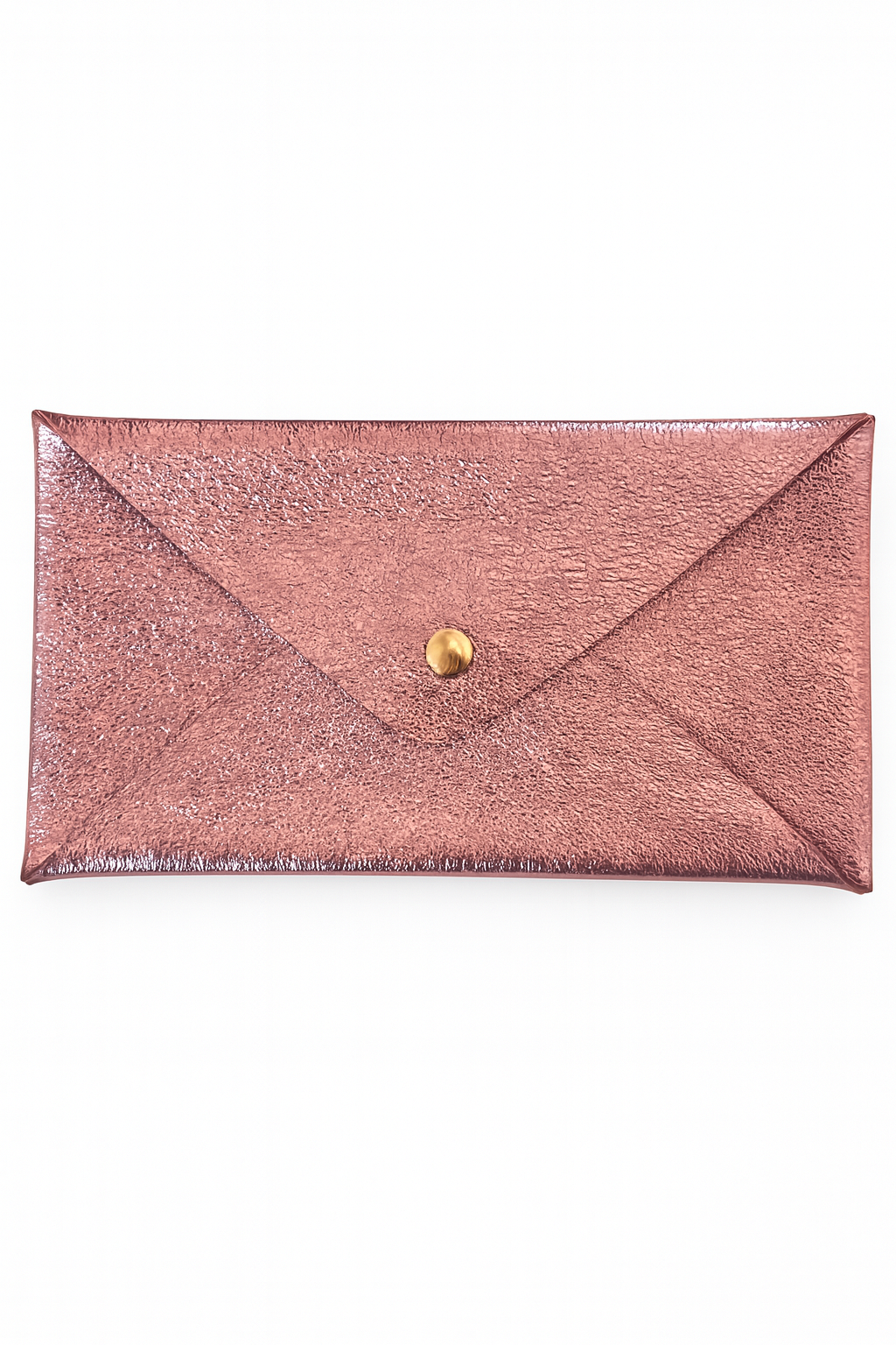 Metalic Leather Envelope