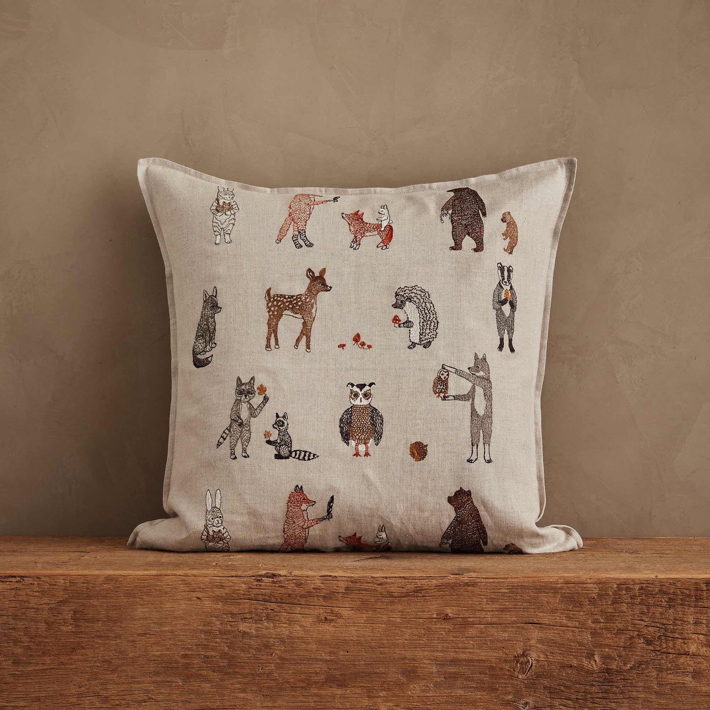 Woodland Friends Pillow