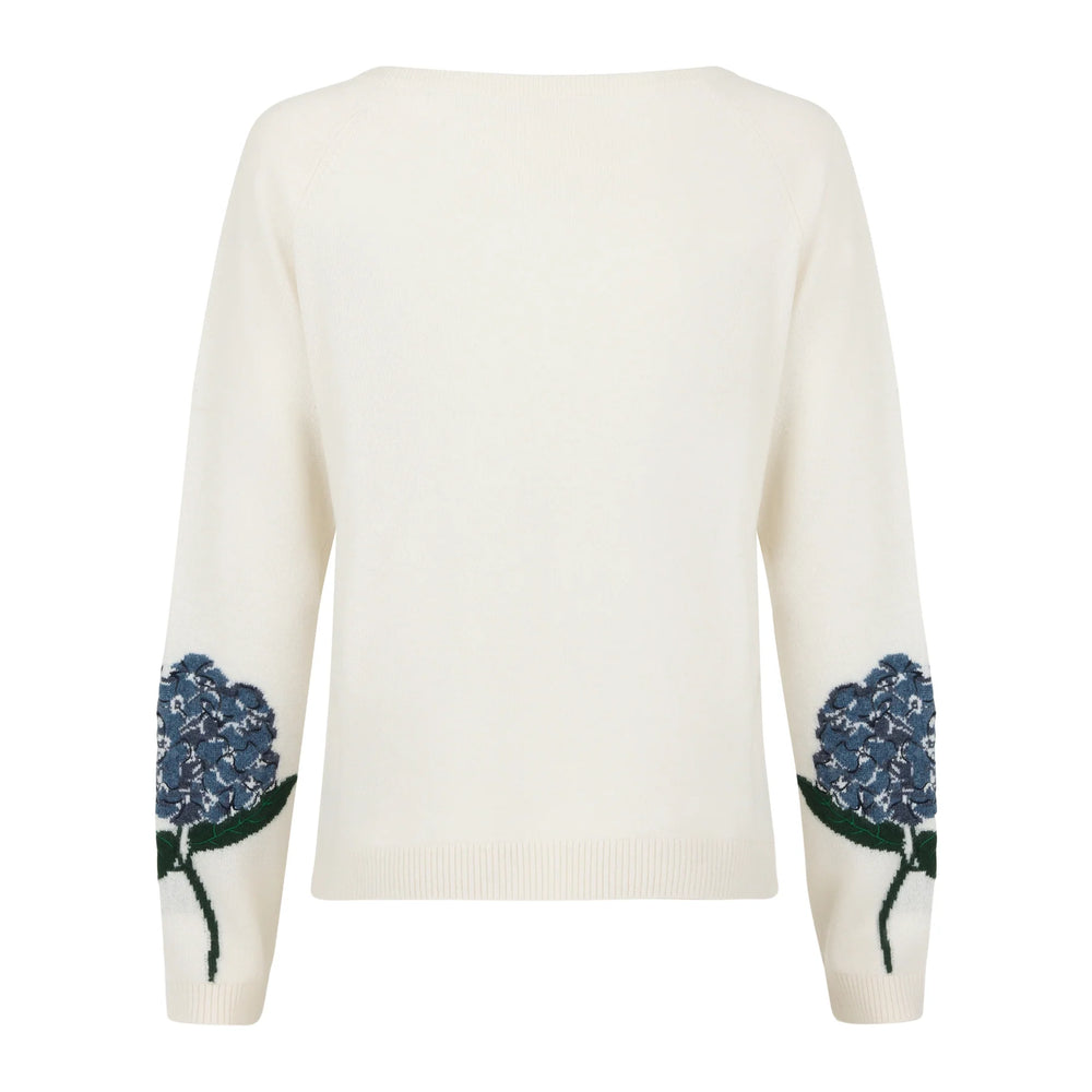 Hydrangea Cashmere Sweater