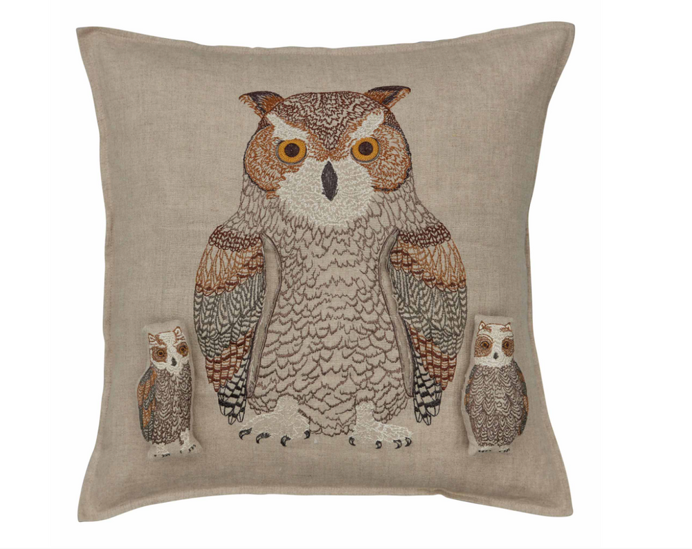 Owl Mama Pocket Pillow
