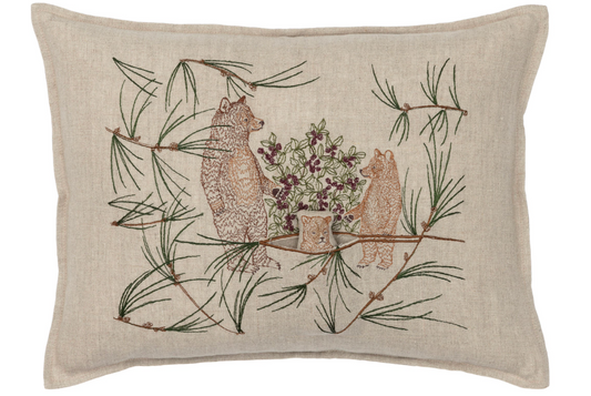 Briar Bears Pocket Pillow