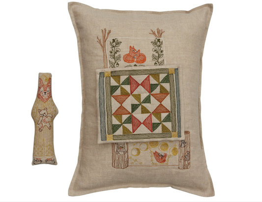 Goodnight Fox Pocket Pillow