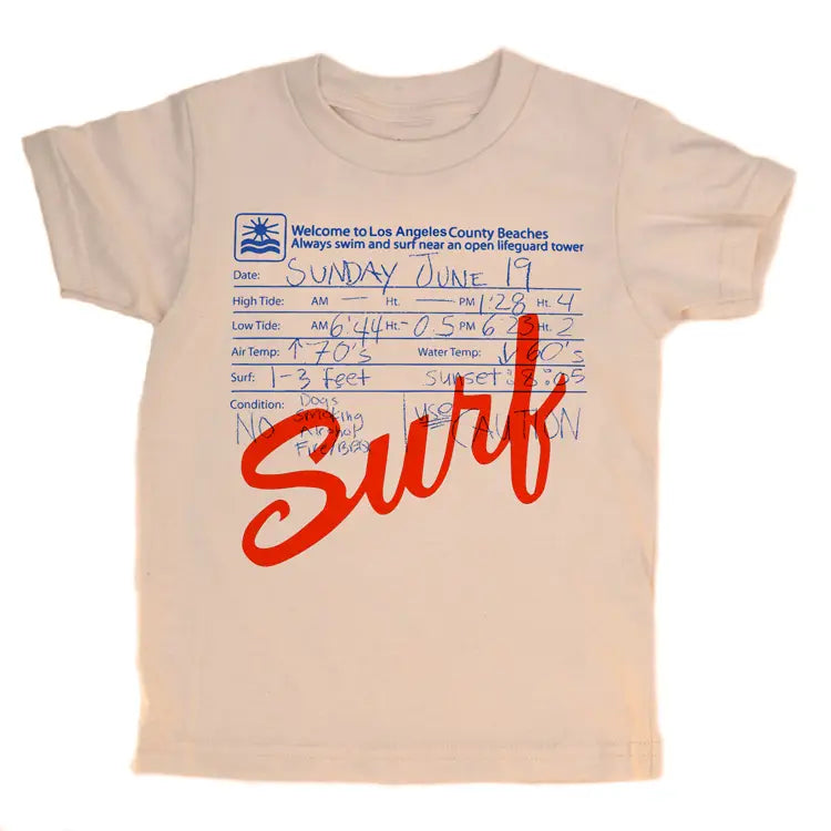 Kids Tee Surf