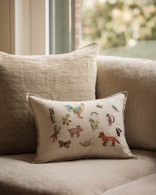 Garden Gathering Pillow