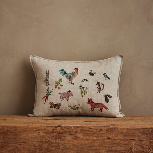Garden Gathering Pillow