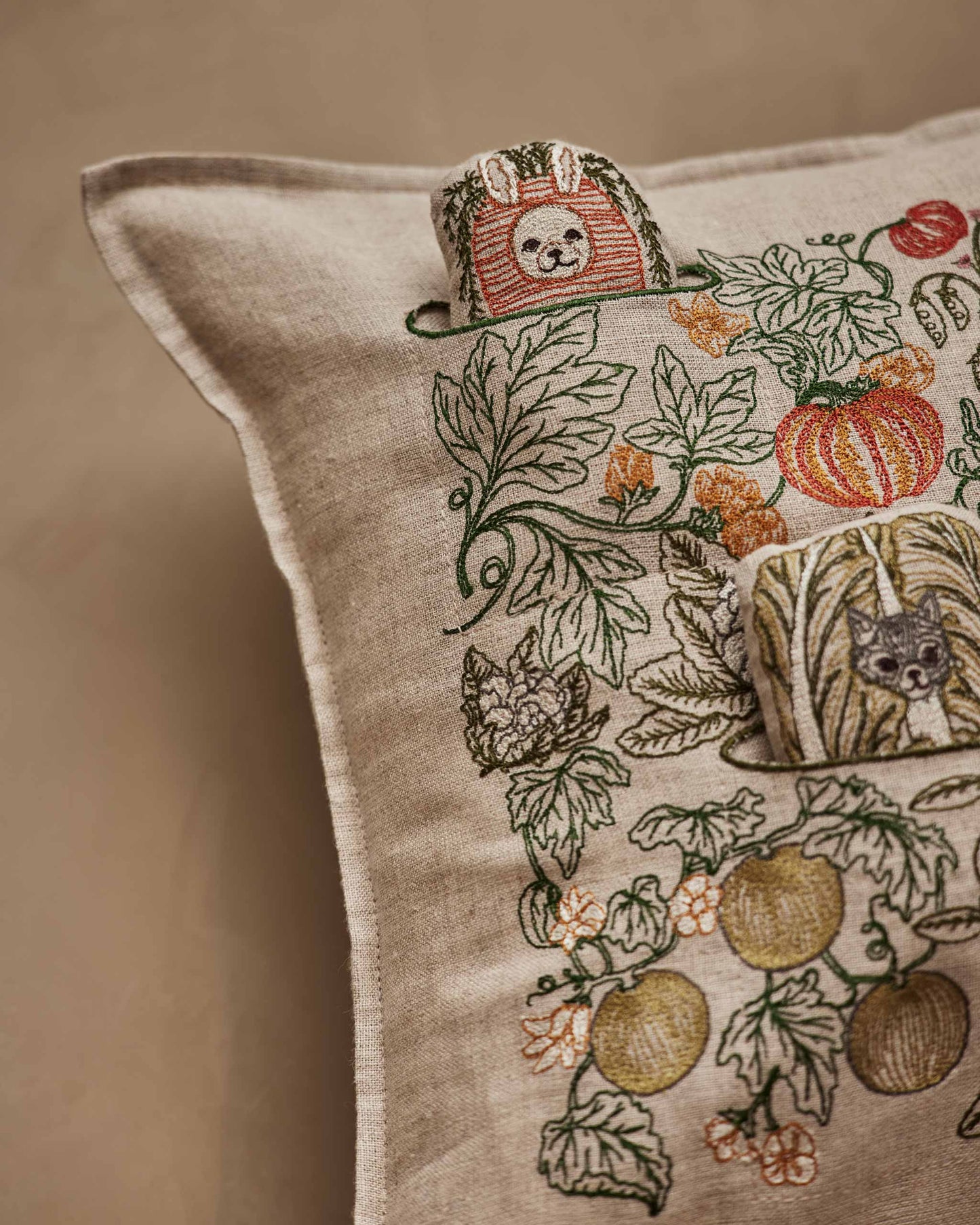Garden Patch Pocket Pillow