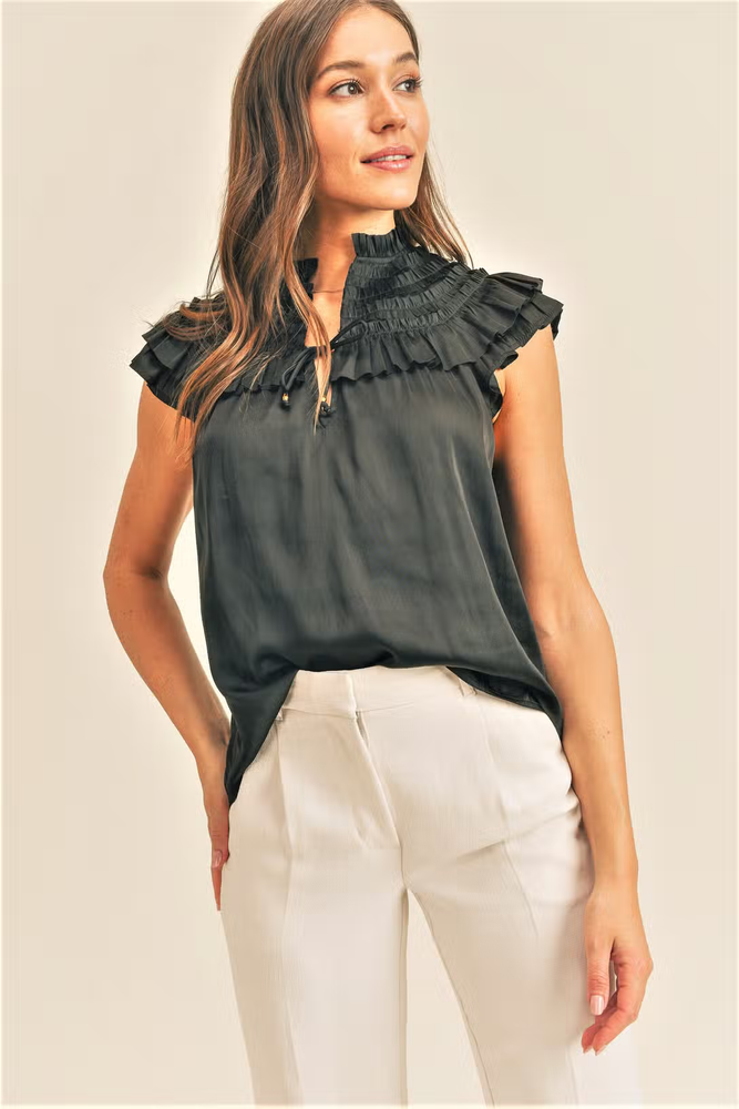 Freya Ruffle Top