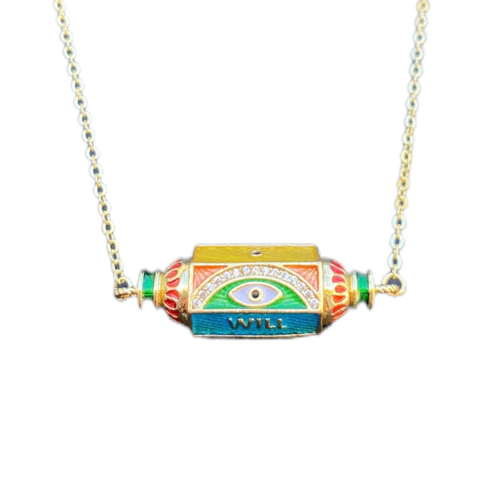 Optical Lens Prayer Box Necklaces | Jubilee Gift Shop