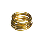 Gold Buddhist Bangles