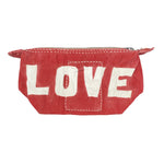 Ali Lamu Red Love Wash Bag