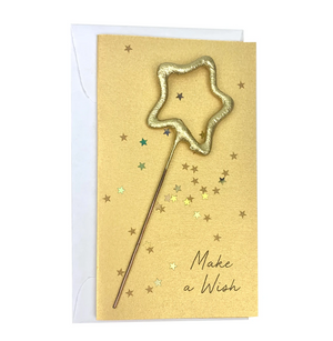 Confetti Sparkler Cards Make A Wish!