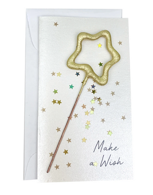 Confetti Sparkler Cards Make A Wish!