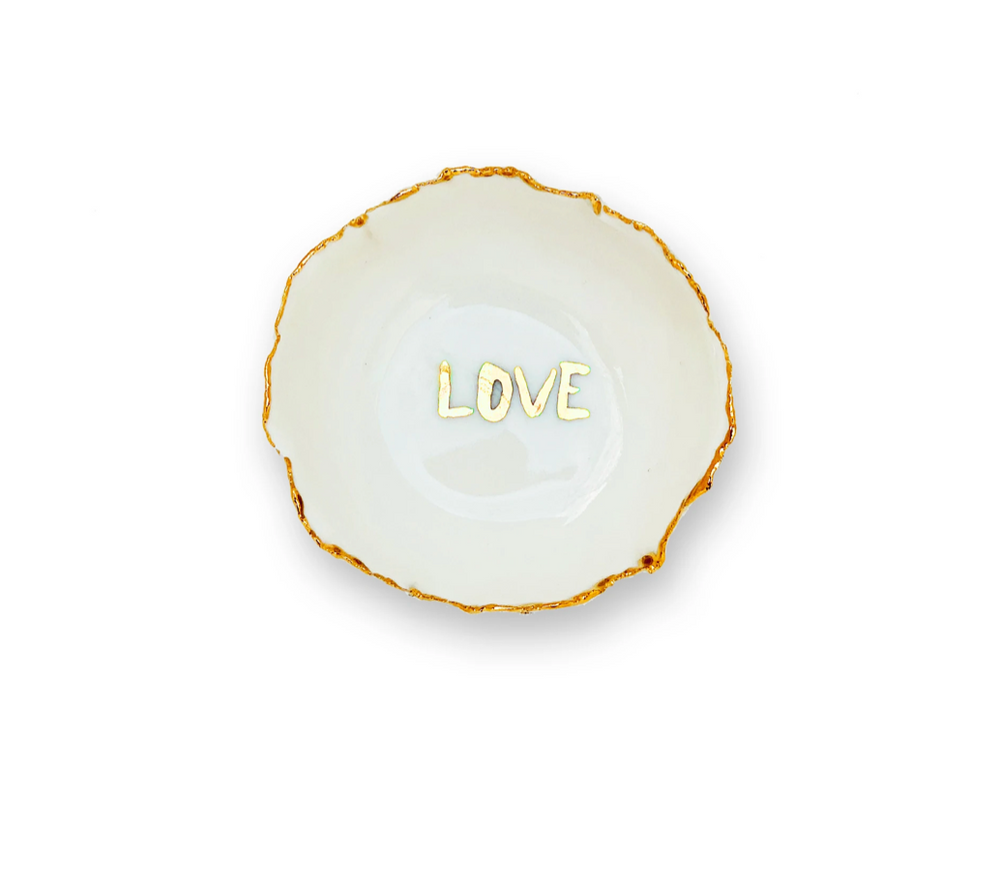 'LOVE' Jagged Bowl