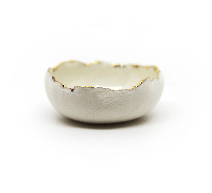 'Lips' Jagged Bowl