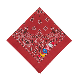 Red LOVE Bandana