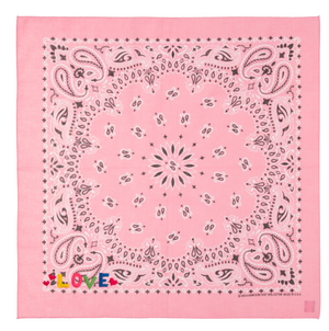 Pink LOVE Bandana
