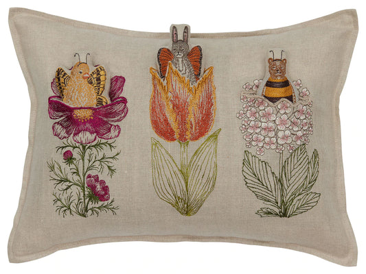 Flower Friends Pocket Pillow